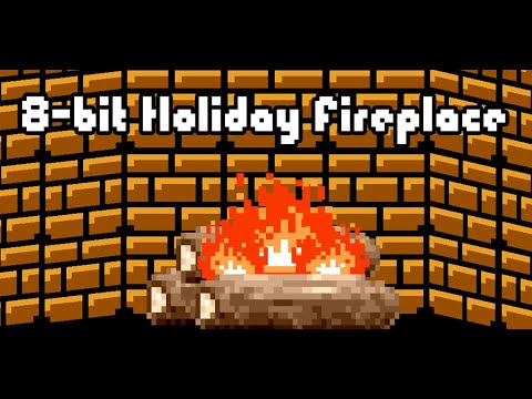 8-bit Christmas Fireplace - NES style - YouTube