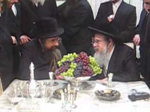 Klosenburg Rebbe with Rachmistrivka Rebbe