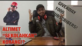 SSHH (Sembang Sembang Hip Hop) Reaksi / Breakdown Lirik Altimet - Seru + GIVEAWAY 1000 SUBSCRIBERS!