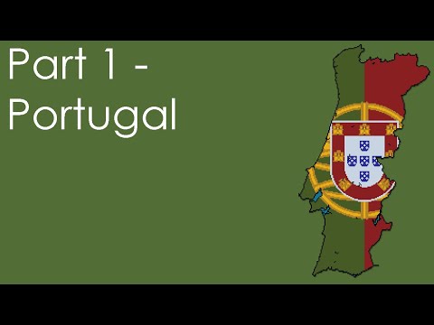 World Map In Minecraft - Part 1 - Portugal