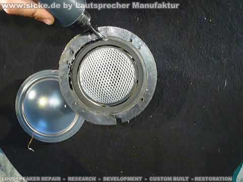 Infinity Kappa Polydome Repair - New Soft Diaphragm with original Voice Coil