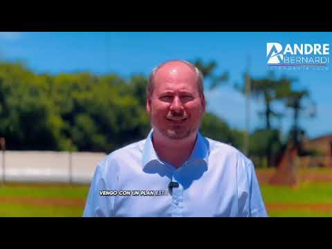 Andrés Bernardi político de Santa Rosa del Monday Alto Parana. Py 