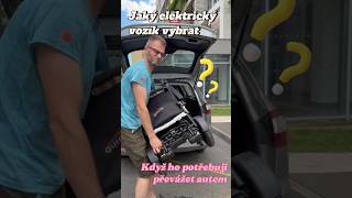 PŮJČENÍ Skládací elektrický invalidní vozík AAT MAX-E
