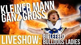 preview picture of video 'Bielefeld Bulldogs Ladies - Kleiner Mann ganz groß - Liveshow #10 (13/17)'