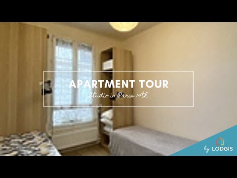 Apartment Tour // Furnished  13m2 in Paris – Ref : 11423560