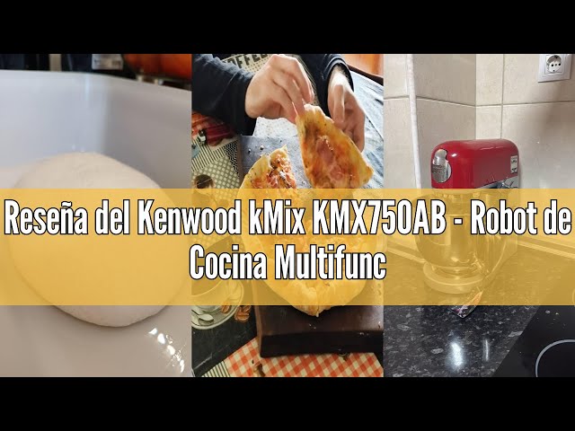 Vídeo relacionado con Kenwood kMix KMX750WH - Robot de Cocina Multifunción, 1000 W, Bol Metálico de 5 L con Asa, Gancho para Amasar, Varillas, Mezclado K, Acero Inoxidable, 6 Velocidades, Color Blanco