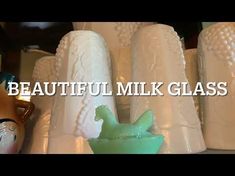 Vintage Milk Glass