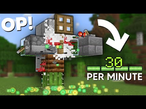FASTEST XP FARM in Minecraft Bedrock Edition!