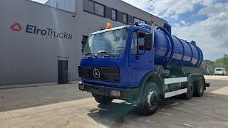 Mercedes-Benz SK 2222 (15000 L / LAMES / GRAND PONT / VIDANGEUR / BIG AXLE / V kolkenzuiger te koop - Foto 4 | Autoline BE Mercedes-Benz SK 2222 (15000 L / LAMES / GRAND PONT / VIDANGEUR / BIG AXLE / V kolkenzuiger | Foto 4 - Autoline
