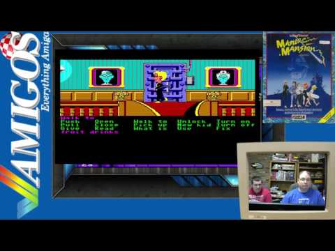 Amigos Plays Maniac Mansion (Amiga) Full Playthrough