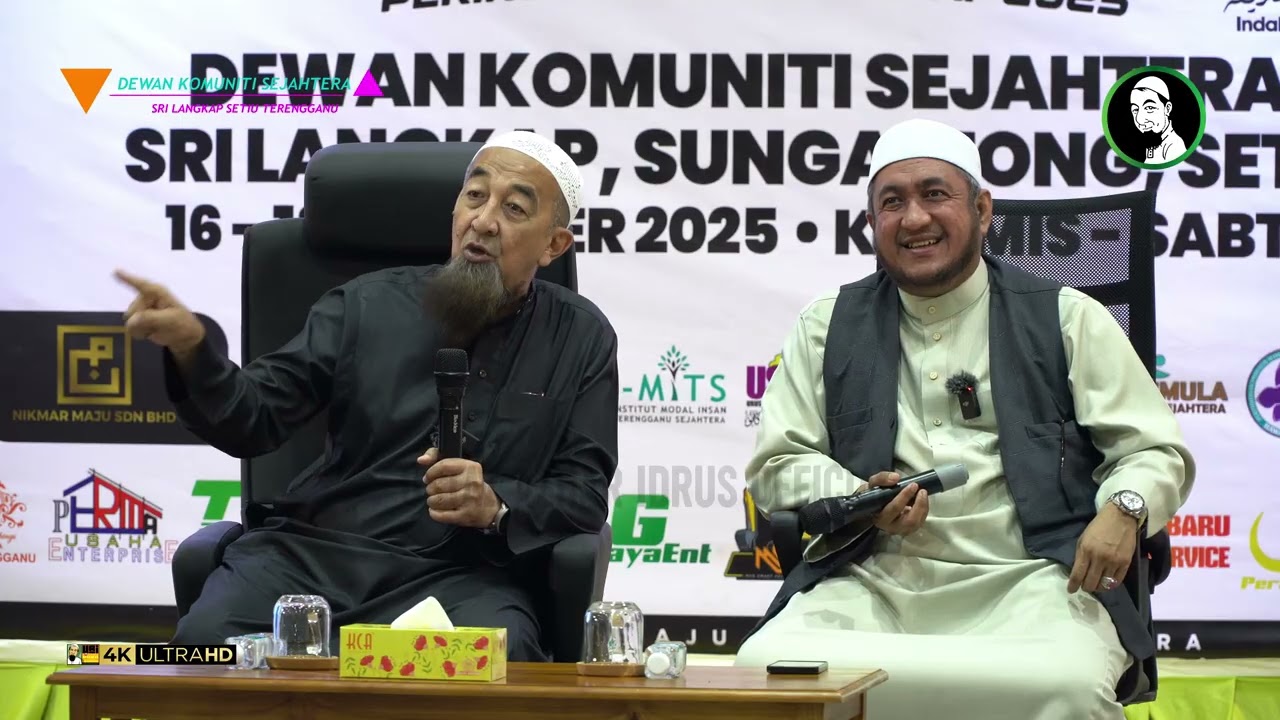🟡 Koleksi Kuliah Ustaz Azhar Idrus | Dewan Komuniti Sejahtera Sri Langkap, Sungai Tong | 4K