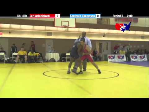 GR 66 KG - CQF - Leri Aslanishvili (NYAC) vs. Santonio Thompson (Mooresville)