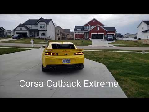 Corsa Extreme+ Catback vs Corsa Extreme+ Headers and Catback - LT4