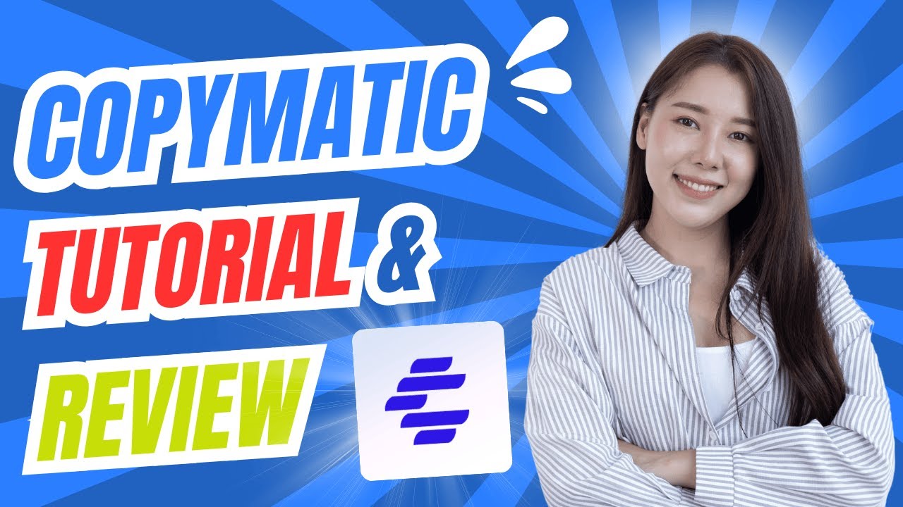 Copymatic AI Tutorial: The Secret to Creating Blogs, Ads & SEO Content with One Click!