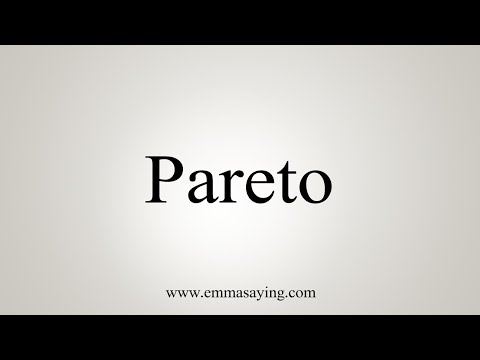 How To Say Pareto