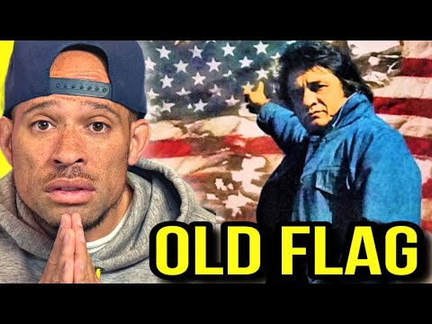 Johnny Cash - Ragged Old Flag REACTION! Oh MY!