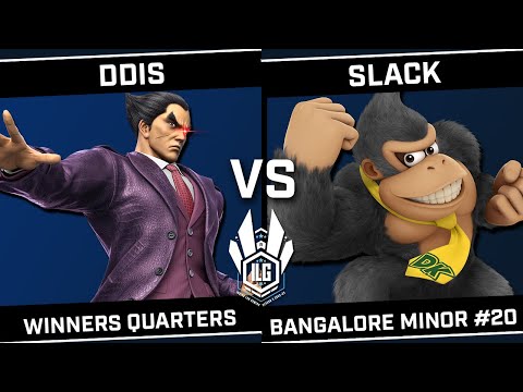 DDIS (Kazuya) vs Slack (Donkey Kong) - ILG Bangalore Minor #20