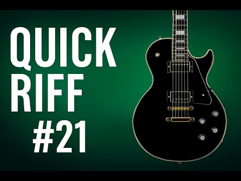 Pentatonic Hammer-On Sequence – Quick Riff #21