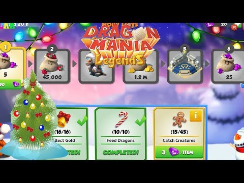 [ New ]Events Holly Days  - Gameplay Dragon Mania Legends - part 666