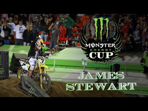 Monster Energy Cup Champions Circle - James Stewart