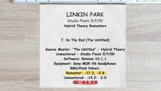 Linkin Park - In The End / The Untitled (High Dynamic Range)