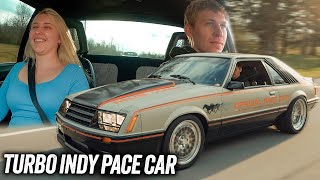 Turbo Stick Shift PACE CAR vs Our Big Block 55’ Chevy!