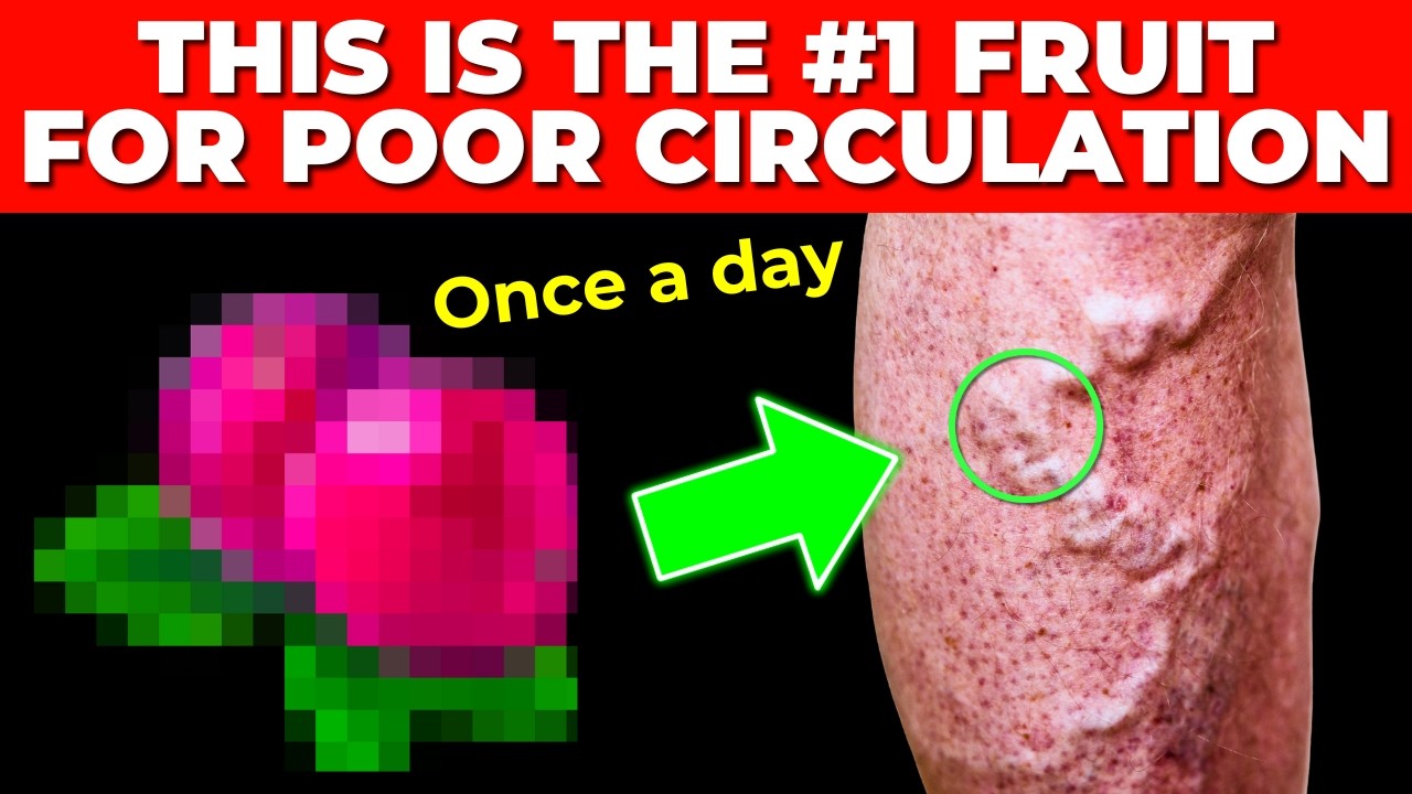 FRUIT #1 that IMPROVES VENOUS INSUFFICIENCY (No More VARICOSE VEINS!)