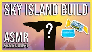 ASMR Minecraft 😴 Build TotK Sky Island 🍬 Hard Candy, Whispers, Relaxing