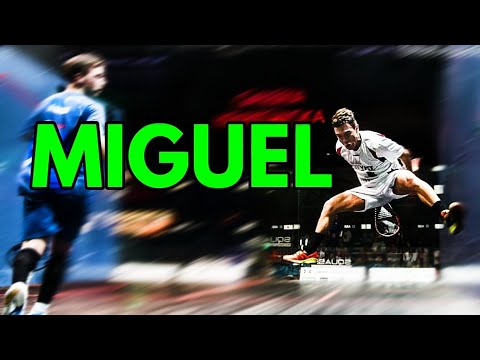 SQUASH. 14 reasons why we love watching MIGUEL Rodriguez