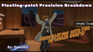 BREAKING THE WALL BETWEEN 2D AND 3D... - VRChat Horror(?) Map - Floating-point precision breakdown!