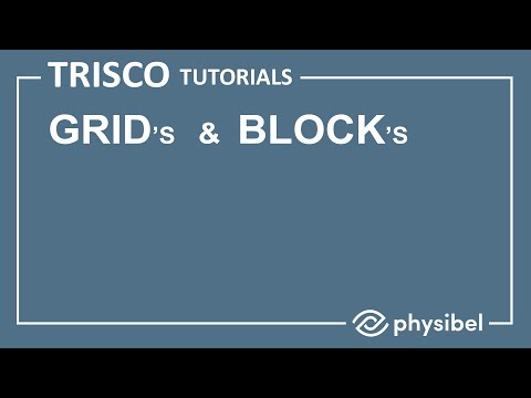 Physibel TRISCO Tutorials : Grids and Blocks