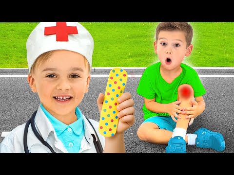 Chris helps his friends - Useful stories about rules for kids