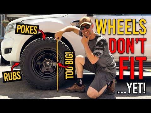 My NEW WHEELS For My Ford Ranger Build DON’T FIT! (...yet)