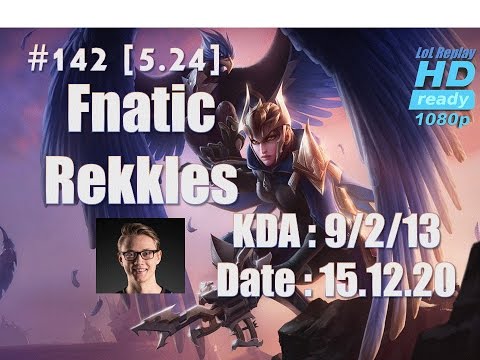 15.12.20 LCS EU Fnatic Rekkles Jungle Quinn(vs Ramus) Hardcarry[1080p]#142