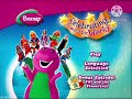Barney Celebrating Around The World 2008 DVD Menu Walkthrough