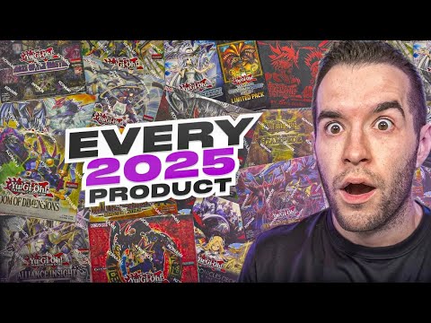Opening EVERY Yugioh Set Released In 2025! (INSANE??)