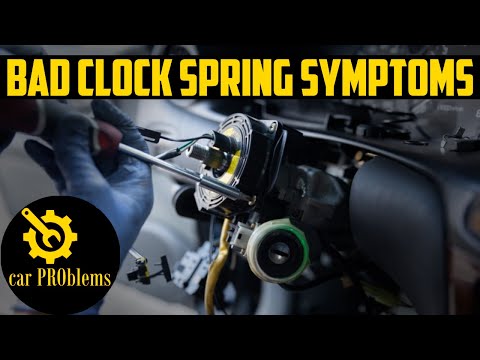 5 Broken Clock Spring Symptoms - Common Signs of a Bad Clock Spring (+ Causes and Replacement Cost)
