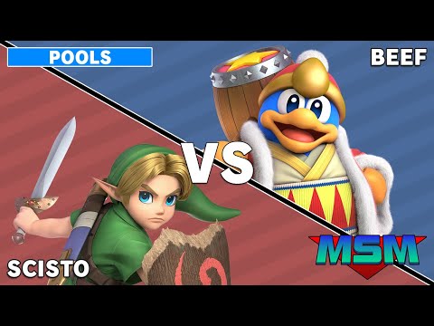 Offline MSM 234 - TS | Scisto (Young Link, Palutena) VS RTemp | Beef (DDD, Byleth) Wave 1 Pools