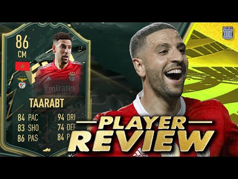 86 WINTER WILDCARD TAARABT PLAYER REVIEW! WINTER WILDCARD TAARABT - FIFA 22 ULTIMATE TEAM
