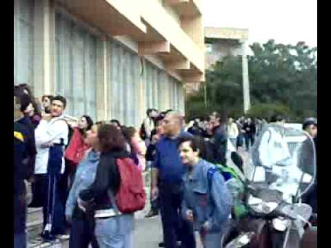 manifestazione a villa S.giovanni