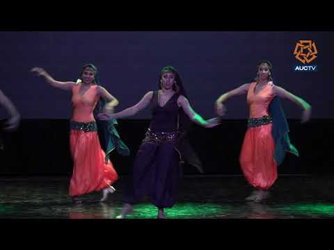 The Egyptian Folklore Group Performance In AUC Centennial Celebrations