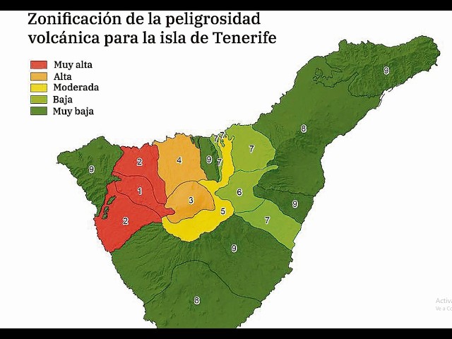 Aumento de la actividad sísmica en el Teide