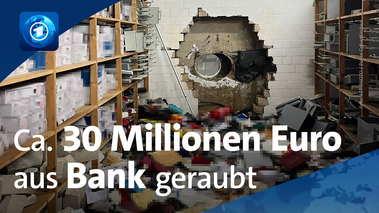 🌍 tagesschau 20 Uhr & tagesschau24 Top-Thema, 30.12.2025 | Bankraub in Gelsenkirchen