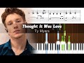 Ty Myers Thought It Was Love Acoustic Accurate Piano Tutorial With Sheet Music