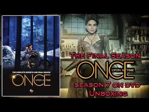 Once Upon a Time Season 7 on DVD (Unboxing and Review) Jennifer Morrison, Lana Parrilla, Josh Dallas