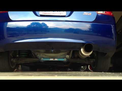 2008 Honda Civic SI Buddy Club Pro Spec Exhaust