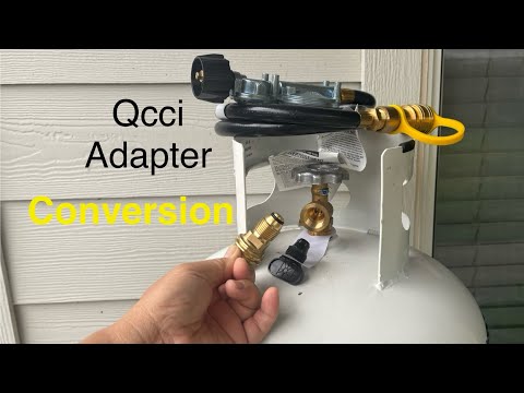 Propane Tank 100 lb. Adapter Conversion