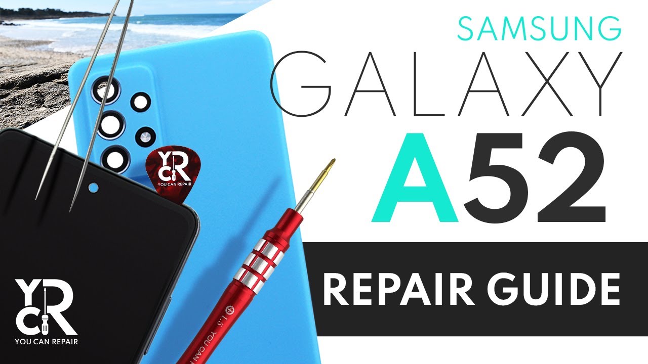 SAMSUNG GALAXY A52 | TEARDOWN ⚙️ HOW TO REPAIR GALAXY A52 ? // FULL DISASSEMBLY | YCR