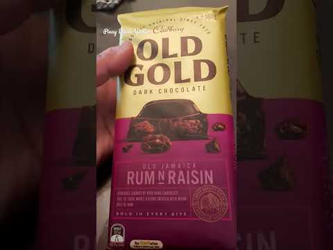 OLD GOLD, RUM N RAISIN 🍫 #shorts