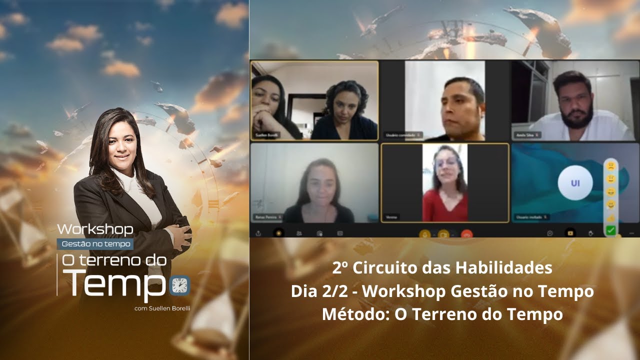 2º Circuito das Habilidades - Gestão no Tempo - Resumo dia 2 - Tirando do Colo